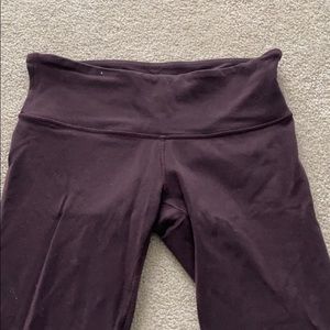 Maroon Lululemon leggings